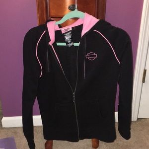 Harley Davidson full zip hoodie